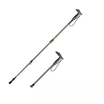 AXZ уличная треккинговая палка из алюминиевого сплава, сверхлегкая походная телескопическая прогулочная палка, Т-образная одинарная 110