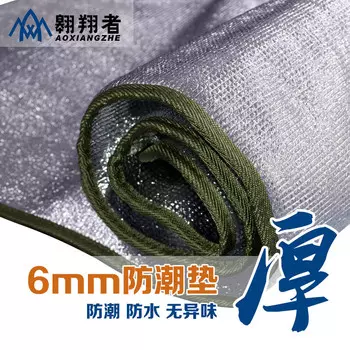 AXZ утолщенный двухсторонний алюминиевый пленочный влагостойкий коврик, теплый коврик для кемпинга и пикника на открытом воздухе 200*150 см 0,3 см