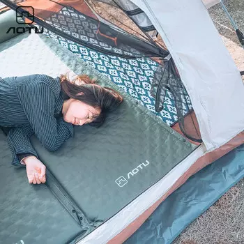 AXZaotu автоматический надувной матрас, палатка, внутренняя подушка, уличный надувной матрас, зеленая одиночная модель-3 см