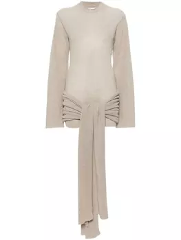 Aya Muse платье мини Nitoba, серый