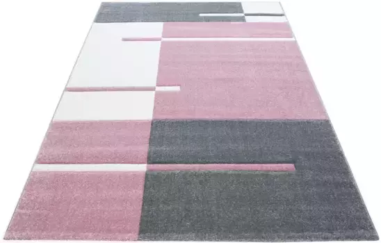 Ayyildiz Carpets "Hawaii 1310" ковер, прямоугольный, контурный вырез ручной работы, гостиная Ayyildiz Teppiche 280х370 см, розовый