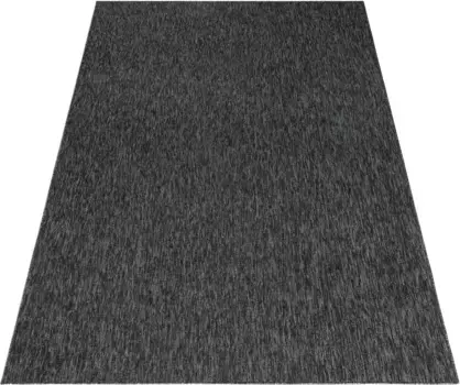 Ayyildiz Carpets Ковер "Ницца 1800 с коротким ворсом", прямоугольный, легко чистится, слегка крапчатый, с коротким ворсом, связан по всему периметру, гостиная Ayyildiz Teppiche 60х100 см, цвет anthrazit