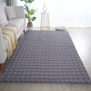 Ayyildiz Carpets Ковер Shaggy "AMBIANCE 5110", прямоугольный, особо мягкий / с толстым ворсом / прост в уходе Ayyildiz Teppiche 80х250 см, серый