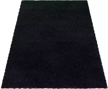 Ayyildiz Carpets Ковер Shaggy "SYDNEY 3000", прямоугольный, для гостиной Ayyildiz Teppiche 60х110 см, черный