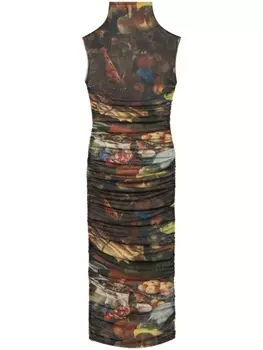 AZ FACTORY платье Bon Apptit из коллаборации с Ester Manas, разноцветный