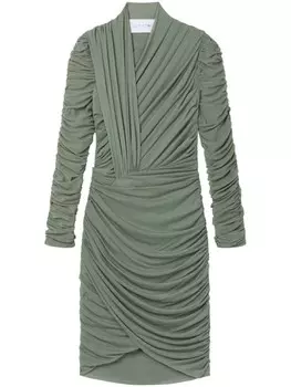 AZ FACTORY платье мини с драпировкой из коллаборации с Ester Manas, зеленый