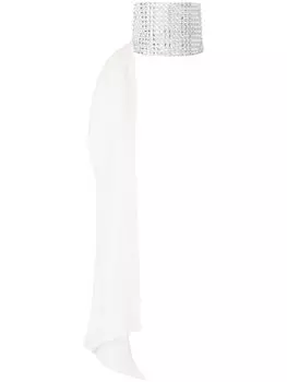 AZ FACTORY шарф Sparkle со стразами, белый
