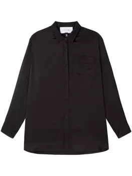 AZ FACTORY жаккардовая рубашка Lounge в горох, черный