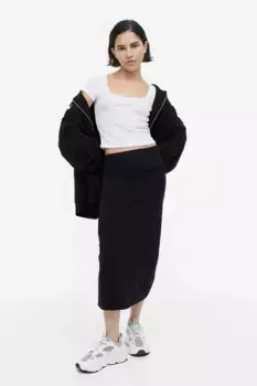 Ажурная трикотажная блузка H&M, белый