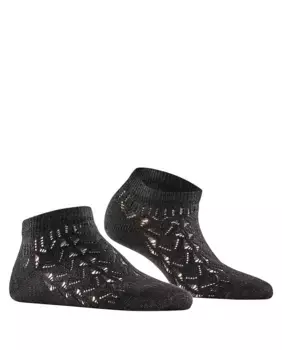 Ажурные носки с люрексом Falke, черный