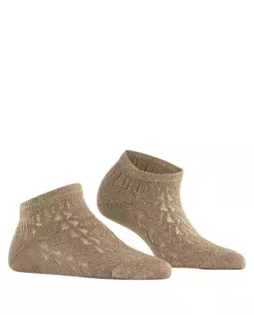 Ажурные носки с люрексом Falke, цвет Verde Militar