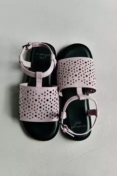Ажурные сандалии - sea ny ZARA, розовый