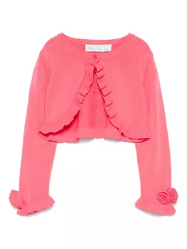 Ажурный кардиган Abel & Lula, розовый