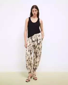 Ажурный топ с люрексом и горлышком Tintoretto, черный