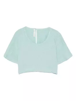 Ажурный топ Zhoe & Tobiah, зеленый