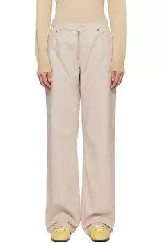 Азиатские джинсы Paloma Wool, экрю