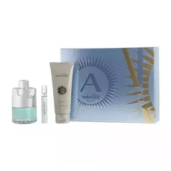 Azzaro Wanted Tonic EDT Spray 100 мл с гелем для душа и набором спреев для путешествий 7,5 мл