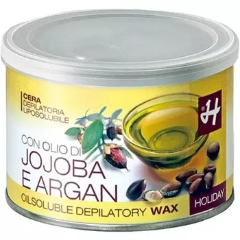 B218 Банка с воском 400 мл, жожоба и аргана Holiday