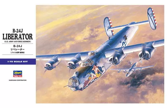 B-24J Liberator 1:72 Хасэгава E29 HASEGAWA