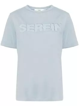 B+ab футболка с нашивкой, синий