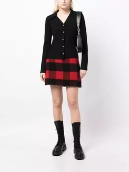 B+Ab кардиган в рубчик, черный