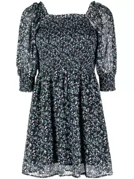 B+ab платье с цветочным принтом, черный