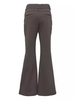 B+ab расклешенные брюки с завышенной талией, серый