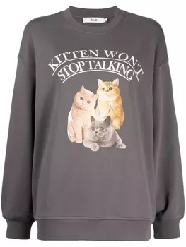 B+Ab толстовка с графичным принтом, серый