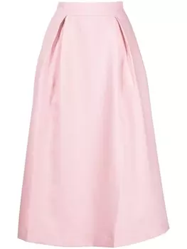 B+Ab твиловая юбка миди со складками, розовый