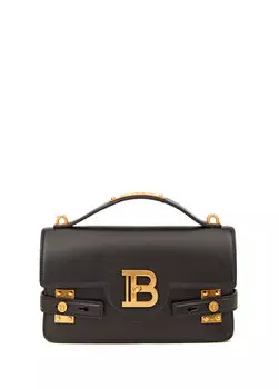 B-buzz 24 черная женская кожаная сумка через плечо Balmain