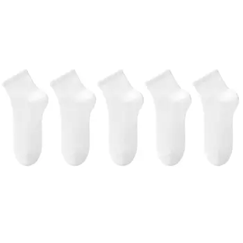 B&C.Room Носки-подвески весна-лето унисекс, 5 пар, черные, белые, серые