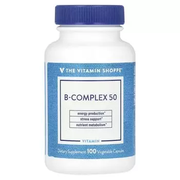 B-комплекс 50, 100 растительных капсул The Vitamin Shoppe