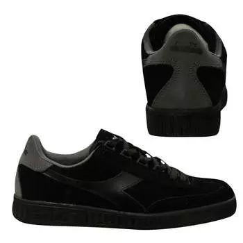 B Оригинальные мужские черные кроссовки Diadora, черный