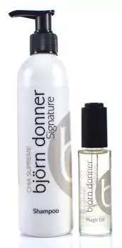 Бьорн Доннер, масло чиа и шампунь для волос, BJORN