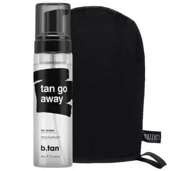 B.tan, Tan Go Away, жидкость для снятия автозагара + перчатка
