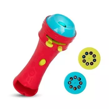 B.toys Light Me to the Moon – проектор-фонарик – красный вариант Inna marka