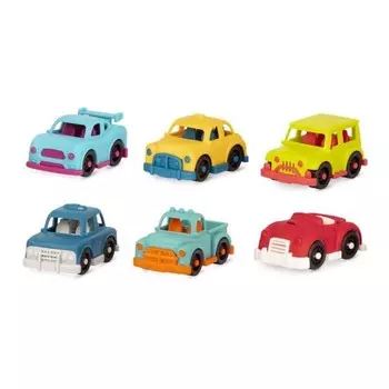 B.toys Набор из 6 маленьких машинок – серия Happy Cruisers Inna marka