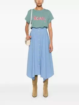 Ba&Sh футболка Мита, зеленый