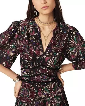 Ba&sh Платье Фиджи, синий