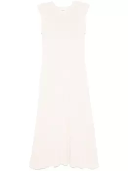 Ba&Sh платье миди Essie, нейтральный цвет