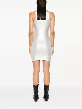 Ba&Sh платье мини Saphir, серебристый