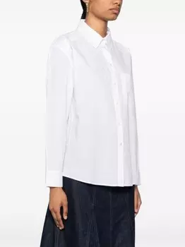 Ba&Sh поплиновая рубашка Debora, белый