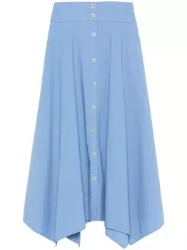 Ba&Sh юбка миди Anko, синий