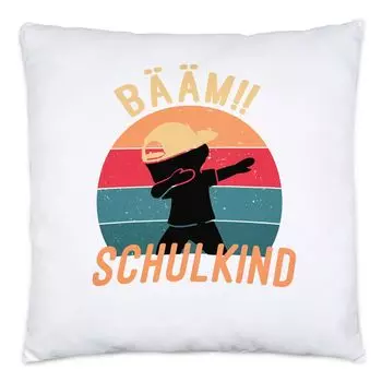 Баам! Подушка для школьника, включая заполнение идеи подарка для поступления в школу Начало школы Знакомство со школой Dab Hey!Print