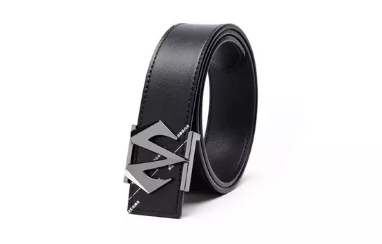 Babama Кожаный ремень унисекс, Черный