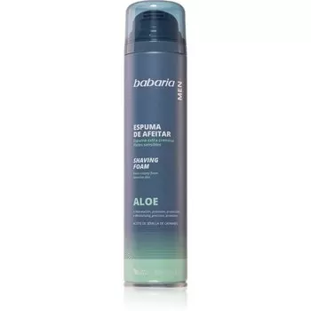 Babaria Aloe Vera, Пена для бритья с алоэ, 300 мл