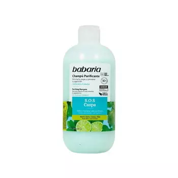 Babaria, Очищающий шампунь против перхоти с цинком, 500 мл