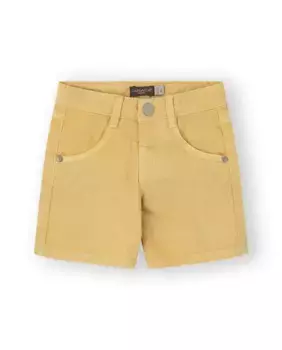 Бэби мальчик Бермудские шорты горчичного цвета с регулируемой эластичной талией Canada House, цвет Mostaza