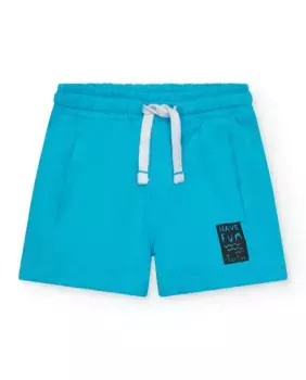 Бэби мальчик Бермудские шорты с эластичной талией и кулиской Tuc tuc, синий