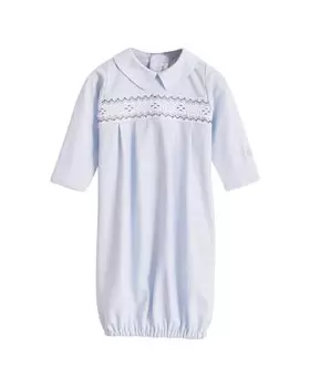 Бэбикоттонс Смоук Детская ночная рубашка babycottons, синий